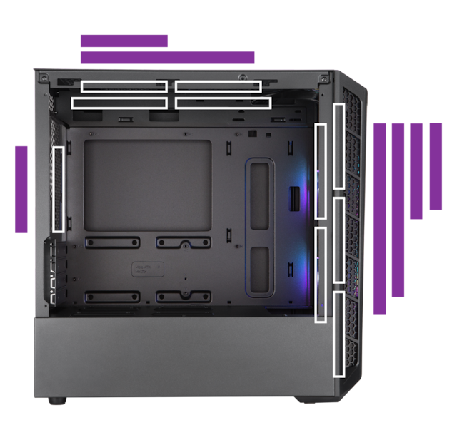 Allsidige kjølingsalternativer Allsidige kjølingsalternativer