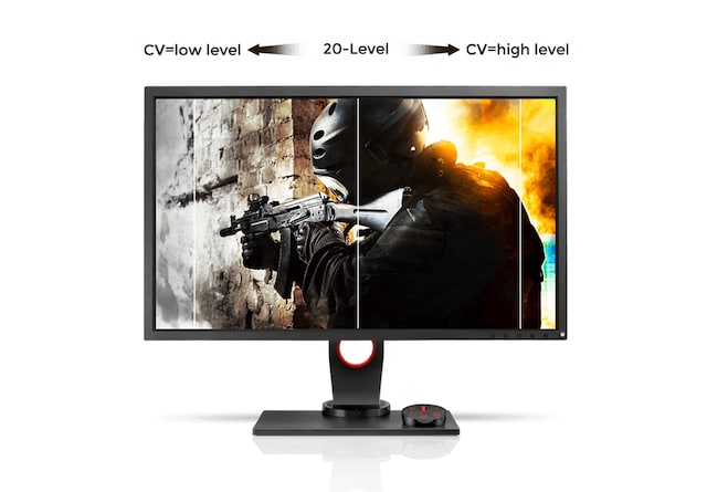 BenQ Zowie 27" gaming monitor XL2746S Color Vibrance settings