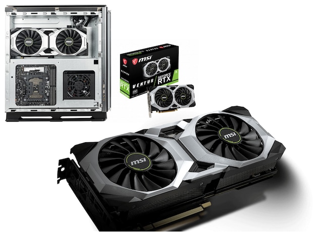 MSI Prestige P100A MSI GeForce RTX 2060 Supert skjermkort MSI Prestige P100A MSI GeForce RTX 2060 Supert skjermkort