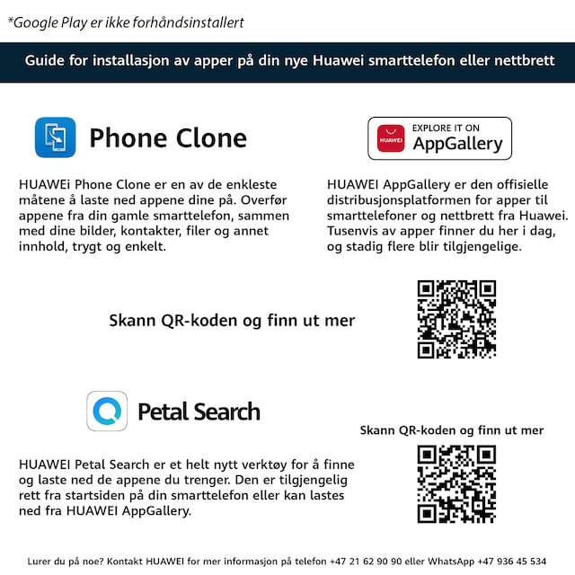 Installasjonsguide AppGallery Installasjonsguide AppGallery