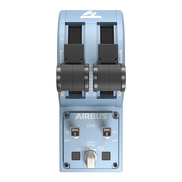 Ergonomic replica of the Airbus throttle quadrant Ergonomic replica of the Airbus throttle quadrant