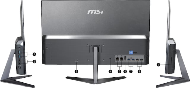MSI Pro 24X 23,8" AIO