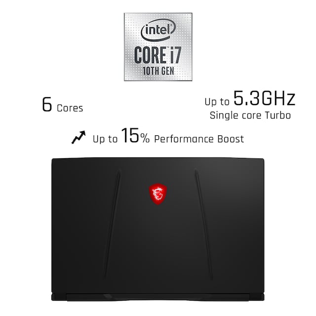 MSI GL75 Leopard 17,3" FHD Intel Core i7 10th gen. CPU MSI GL75 Leopard 17,3" FHD Intel Core i7 10th gen. CPU