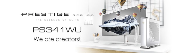 MSI 34" monitor Prestige PS341WU MSI 34" monitor Prestige PS341WU