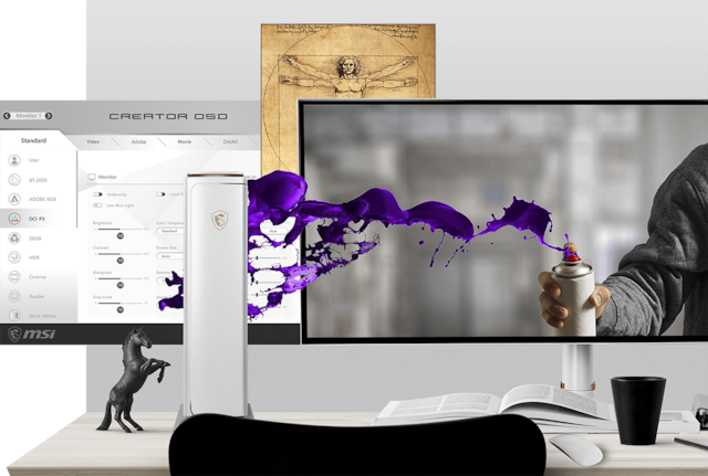 MSI 34" monitor Prestige PS341WU MSI 34" monitor Prestige PS341WU