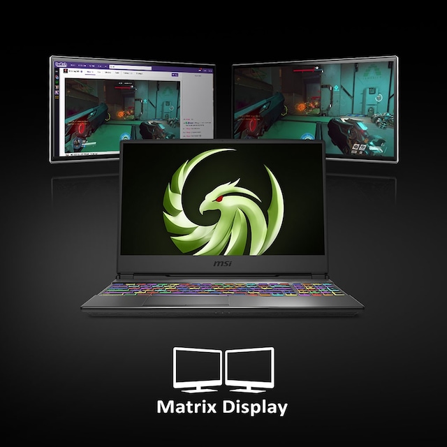 MSI Alpha 15 15,6" FHD Matrix Display MSI Alpha 15 15,6" FHD Matrix Display