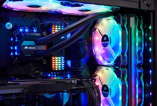 inside the chassie with RGB lights inside the chassie with RGB lights