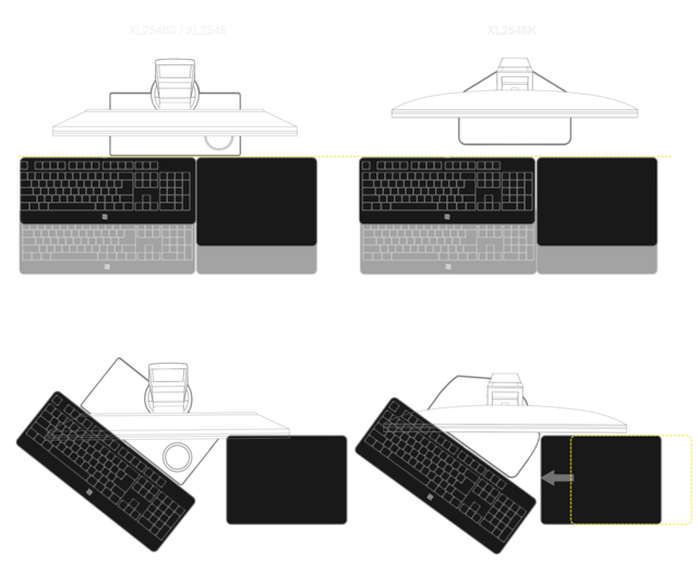 BenQ ZOWIE 25" gamingmonitor XL2546K BenQ ZOWIE 25" gamingmonitor XL2546K