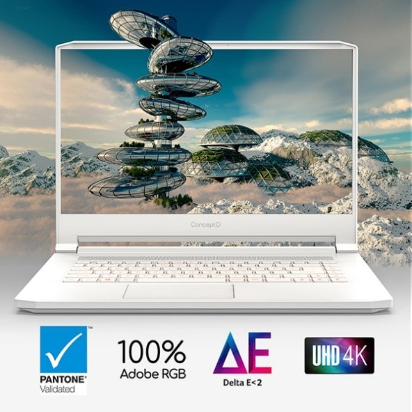 Acer ConceptD 7 Pro CN715-72P 100% Adobe RGB