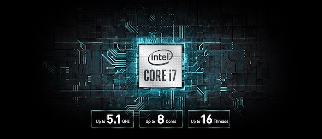 MSI MEG Aegis Ti5 Intel Core i7 10th gen. CPU