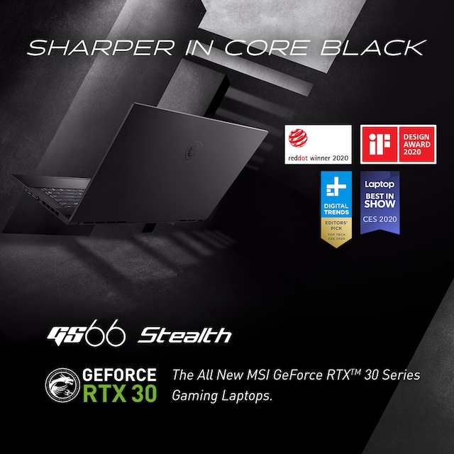 MSI GS66 Stealth 15,6" Notebook MSI GS66 Stealth 15,6" Notebook