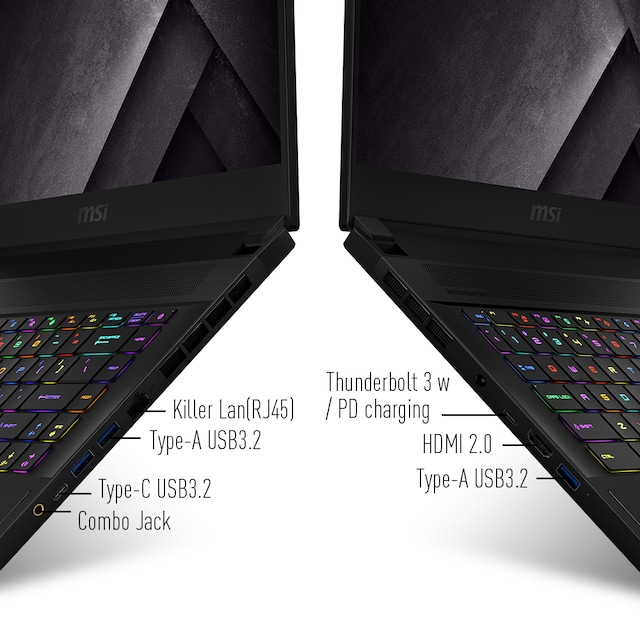 MSI GS66 Stealth 15,6" FHD
