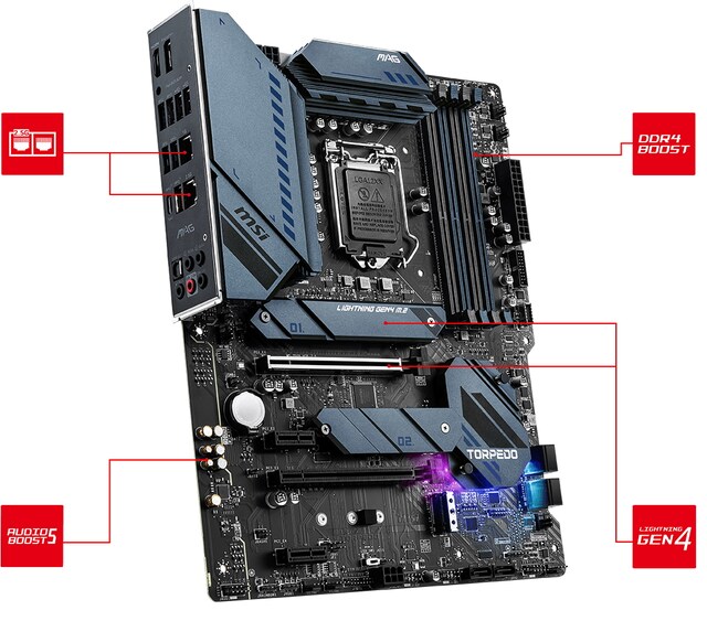 MSI MAG Z590 TORPEDO MSI MAG Z590 TORPEDO