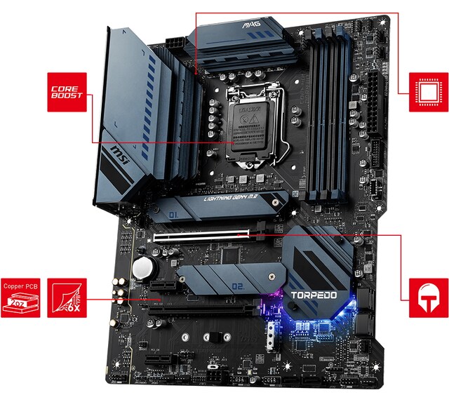 MSI MAG Z590 TORPEDO MSI MAG Z590 TORPEDO