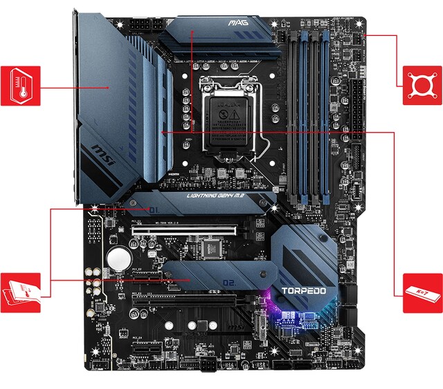 MSI MAG Z590 TORPEDO MSI MAG Z590 TORPEDO