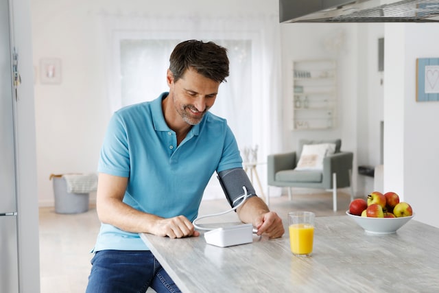 Nøyaktig blodtrykksmåling på overarmen