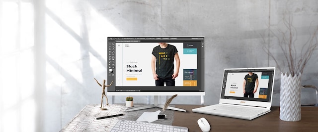 MSI Modern AM241 Alt-i-ett-PC