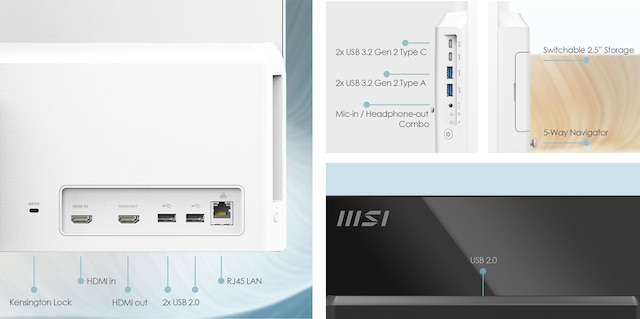 MSI Modern AM241 Alt-i-ett-PC