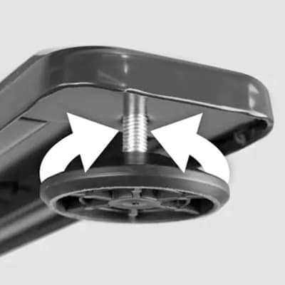 justerbare føtter justerbare føtter