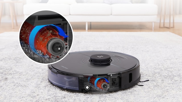 En viktig oppgradering på S7 er børsten av 100 % gummi. En viktig oppgradering på S7 er børsten av 100 % gummi.