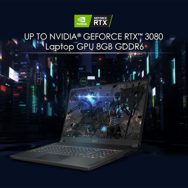 MSI GS76 Stealth gaming laptop MSI GS76 Stealth gaming laptop