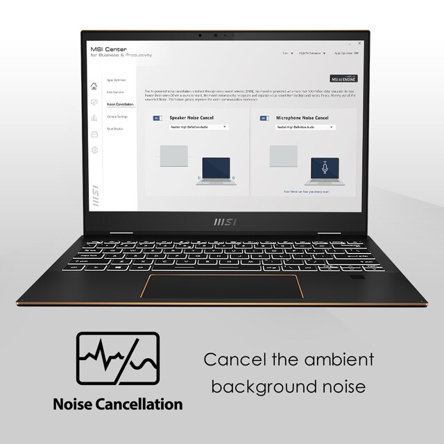 MSI Summit E13 Flip Evo 13,4" laptop MSI Summit E13 Flip Evo 13,4" laptop