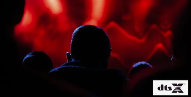 DTS:X immersiv lydformatering plasserer lyden der den naturlig ville forekomme i rommet DTS:X immersiv lydformatering plasserer lyden der den naturlig ville forekomme i rommet