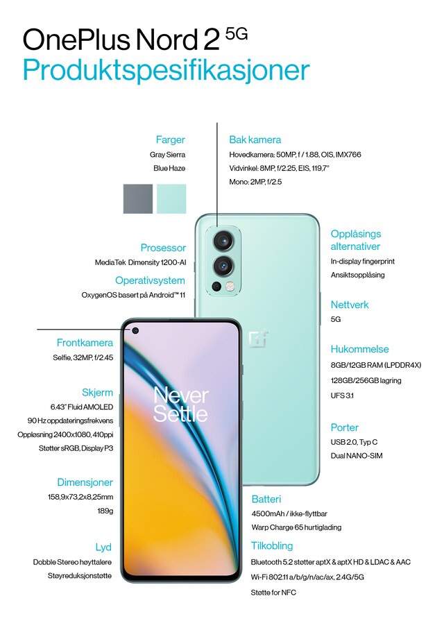 OnePlus Nord 2 smartphone