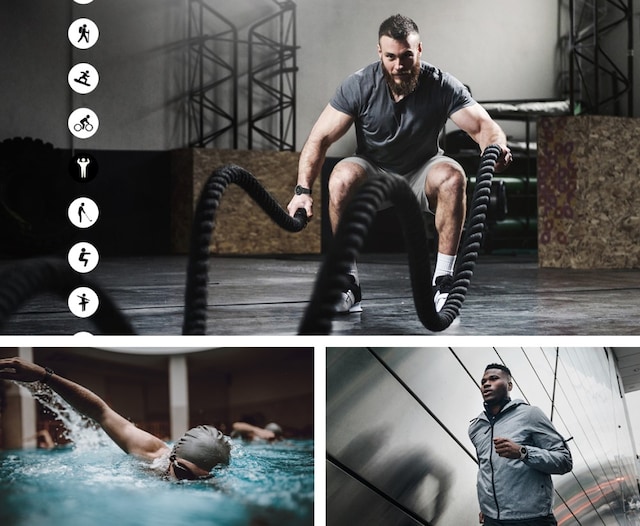 Støtter over 90 ulike treningsformer Støtter over 90 ulike treningsformer