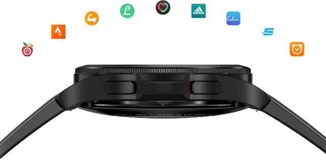 Den første smartklokken med Wear OS Powered by Samsung Den første smartklokken med Wear OS Powered by Samsung