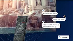 Talekontroll. Google Assistant. Fungerer med Alexa.