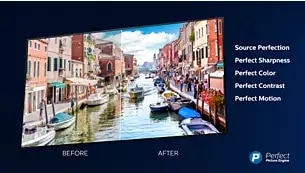 Gir alltid det beste, uansett kilde. Philips P5-motor.