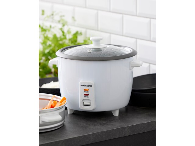 Nordic Sense riskoker 1,5L med damp Nordic Sense riskoker 1,5L med damp