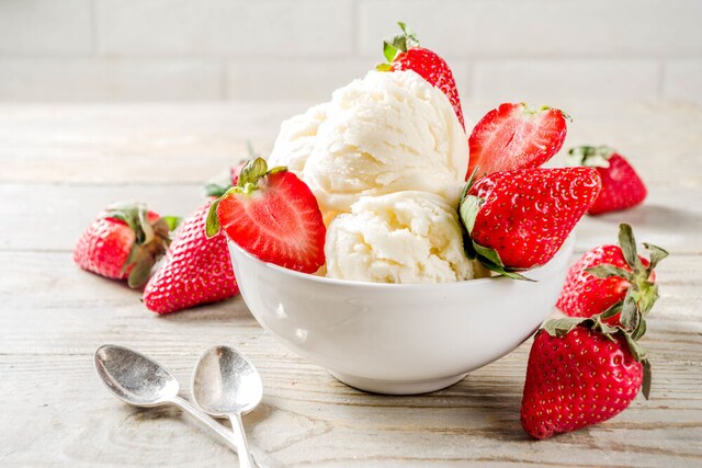 Hjemmelaget iskrem Hjemmelaget iskrem