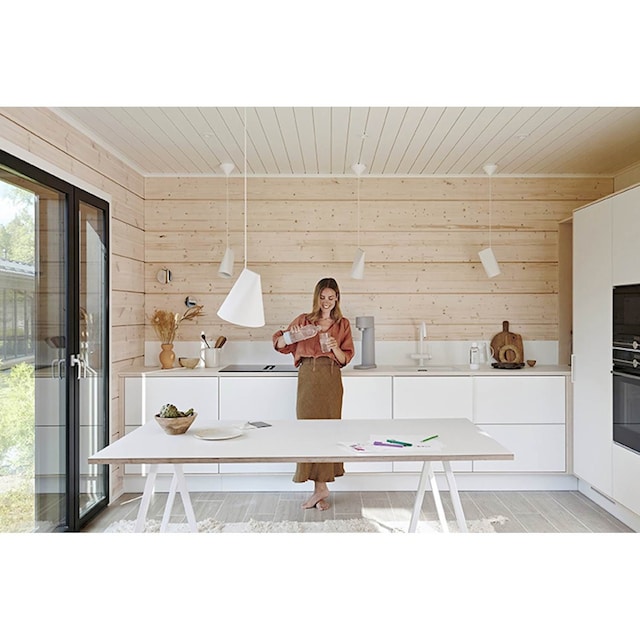 Mysoda Woody Svart kullsyre maskin