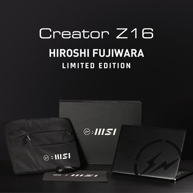 MSI Creator Z16 16" QHD limited edition workstation laptop MSI Creator Z16 16" QHD limited edition workstation laptop