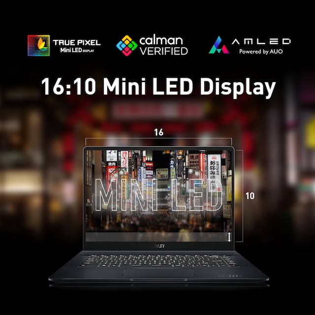 MSI Creator Z16 16" QHD limited edition workstation laptop MSI Creator Z16 16" QHD limited edition workstation laptop