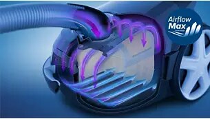 Philips XD3112/09 Kompakt Støvsuger 900W