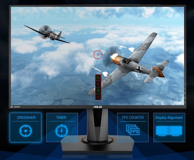 ASUS 27" gamingskjerm VG278QR