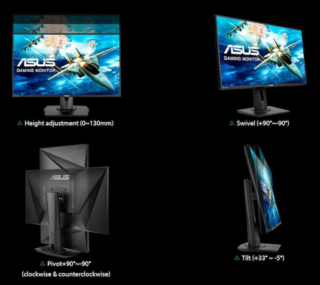 ASUS 27" gamingskjerm VG278QR