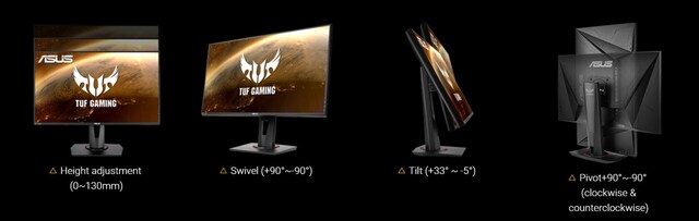ASUS 27" gamingskjerm TUF VG279QR ASUS 27" gamingskjerm TUF VG279QR