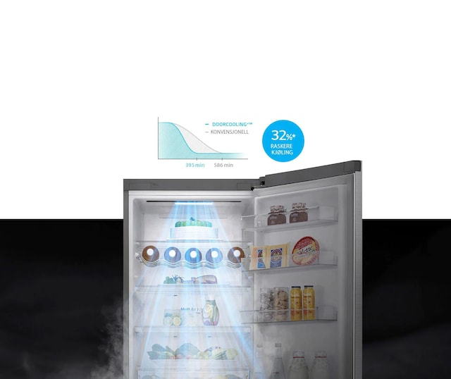 LG GBB72MCVGN Kombiskap LG GBB72MCVGN Kombiskap