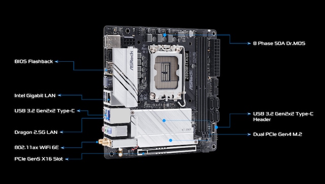 ASRock Z690M-ITX ax ASRock Z690M-ITX ax