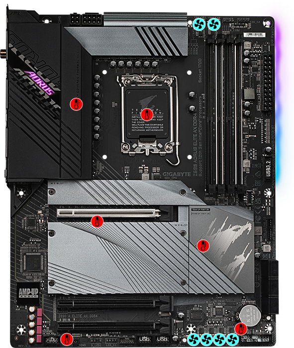 Gigabyte Z690 AORUS ELITE AX Gigabyte Z690 AORUS ELITE AX