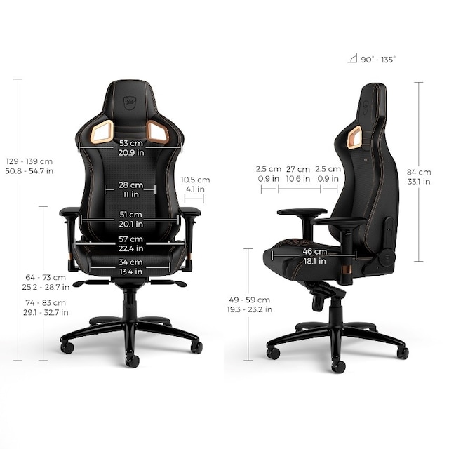 noblechairs EPIC gamingstol Copper Limited Edition