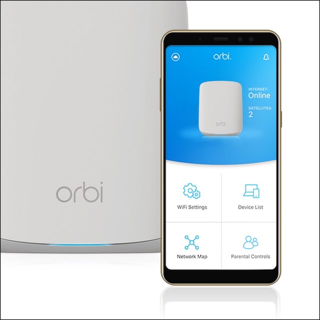 Netgear Orbi WiFi 6 Mesh System RBK353