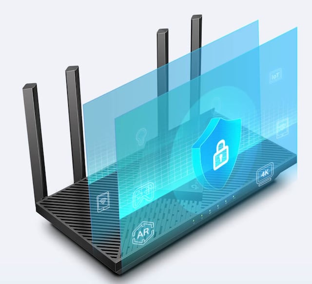 TP-Link Archer AX55 WiFi 6-ruter TP-Link Archer AX55 WiFi 6-ruter