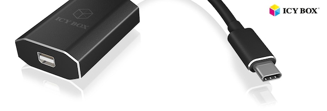 Icy Box USB Type-C® til Mini DisplayPort™-adapter Icy Box USB Type-C® til Mini DisplayPort™-adapter