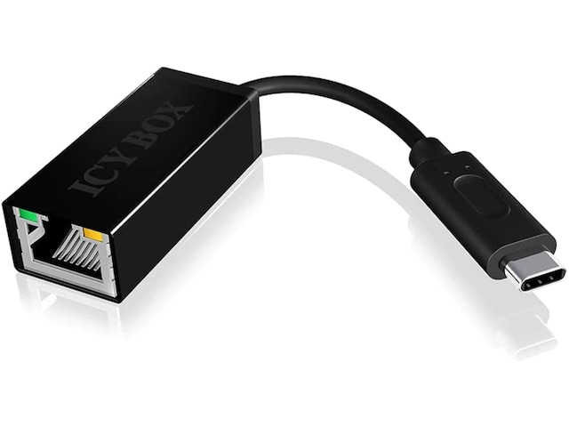 Icy Box USB 2.0 Type-C til Ethernet LAN 10/100Mbit/s-adapter Icy Box USB 2.0 Type-C til Ethernet LAN 10/100Mbit/s-adapter