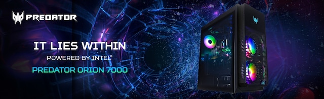 Acer Predator Orion PO7-640 gaming desktop